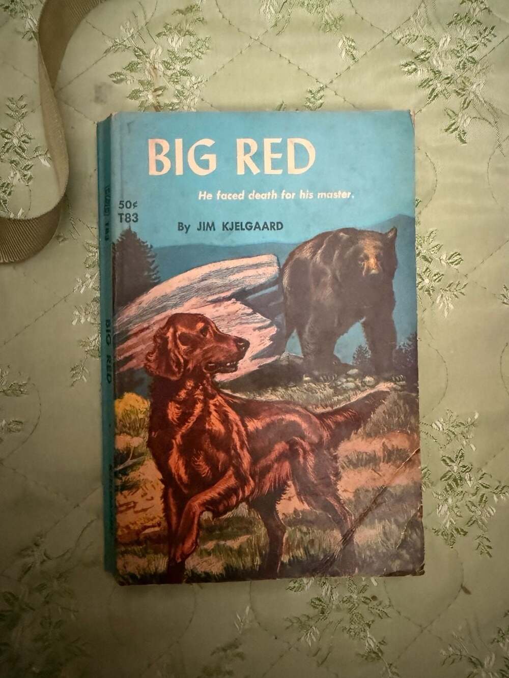 Big Red by Jim Kjelgaard, Scholastic T83 Vintage Paperback